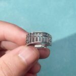 Wealth-Attracting Abacus Ring - Traditional Chinese Abacus Totem Retro Silver Ring ... - Image 2